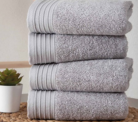100 Cotton Turkish Towel, Pemium Beach Towel, Gray Bath Towel – Umays Boho